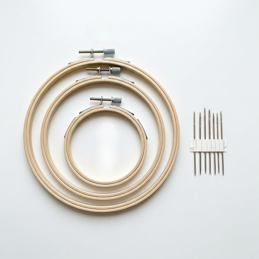Khusha Creations - Hoop & Needle Set